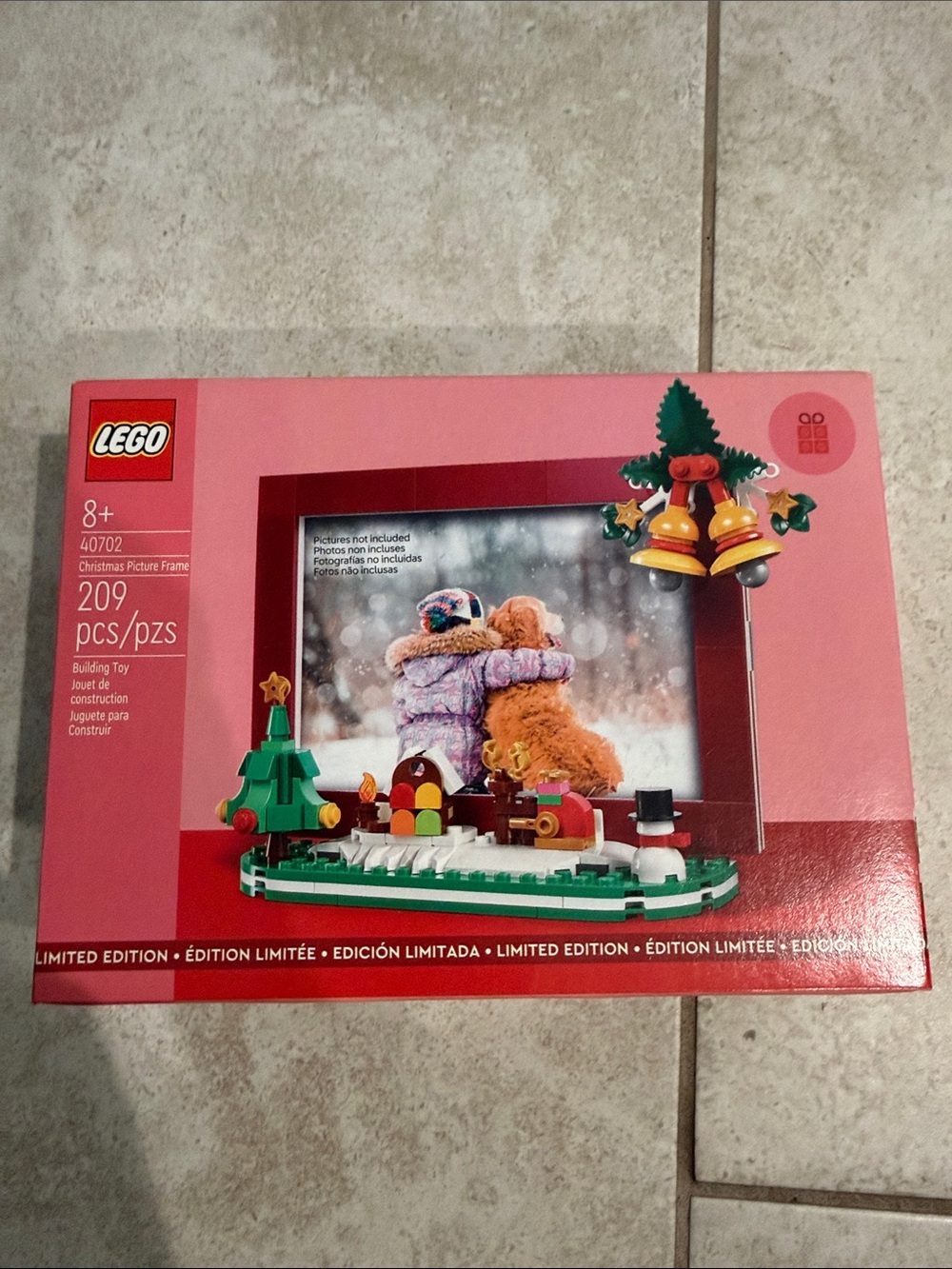 Lego Christmas picture frame- 40702 - NWT UNOPENED